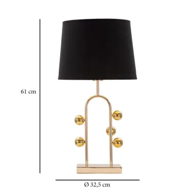 LAMPA STOŁOWA BUBBLE 32,5X61 cm